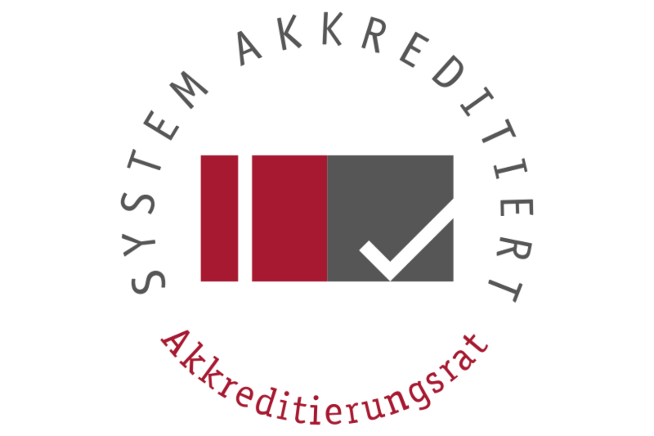 System-akkreditiert durch den Akkreditierungsrat Logo Akkreditierungsrat