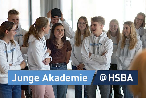 Junge Akademie @ HSBA mit Logo Junge Akademie @ HSBA