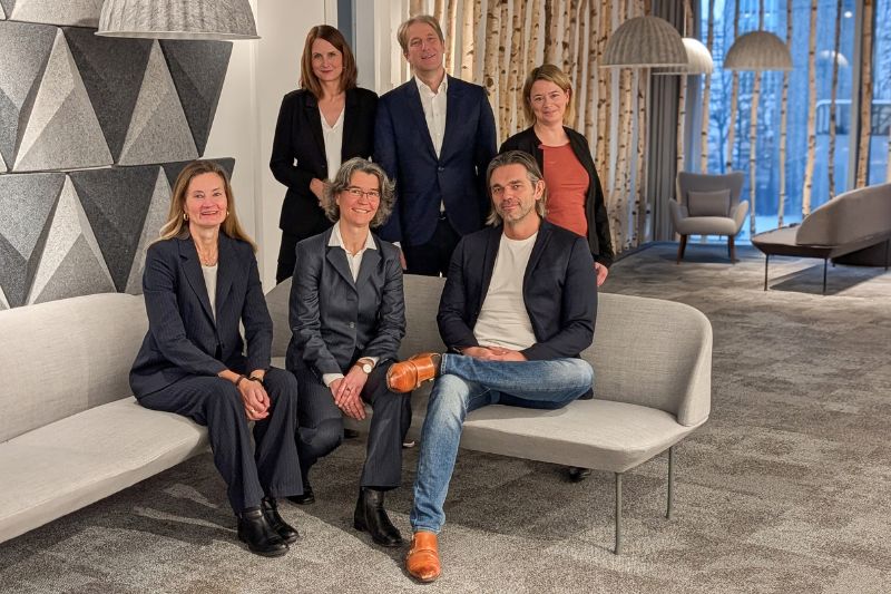 Team des Department Marketing Transformation, HSBA Gruppenfoto Team Department Marketing Transformation